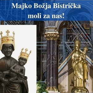 Kip Majke Božje Bistričke na glavnom oltaru zagrebačke katedrale